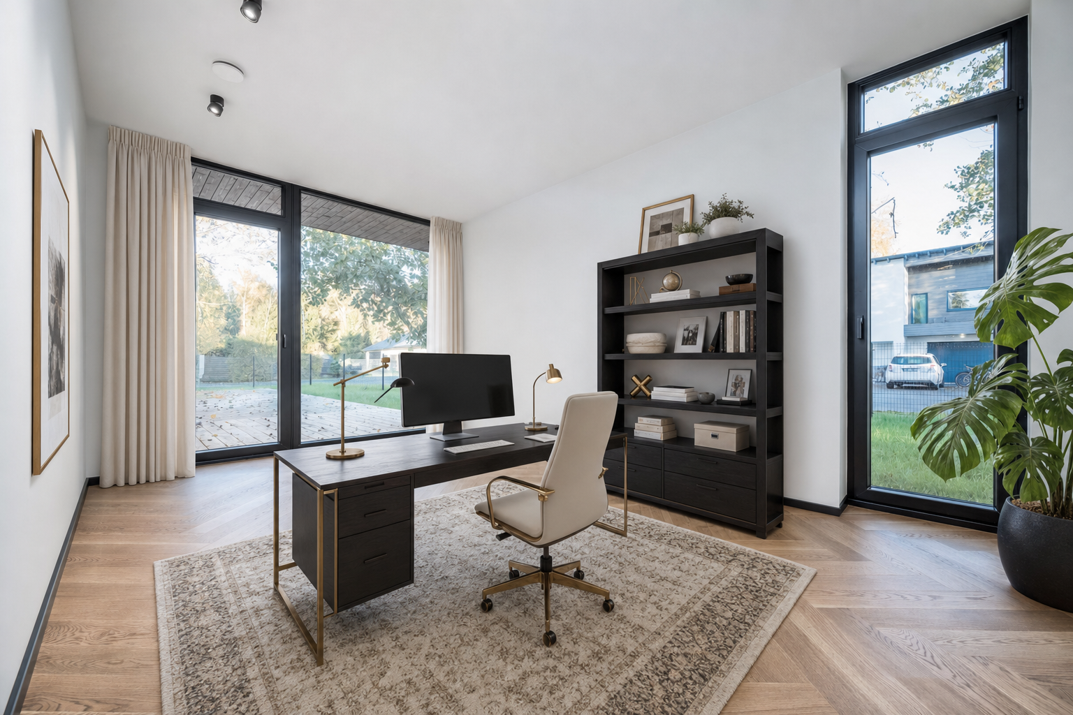 Staged room